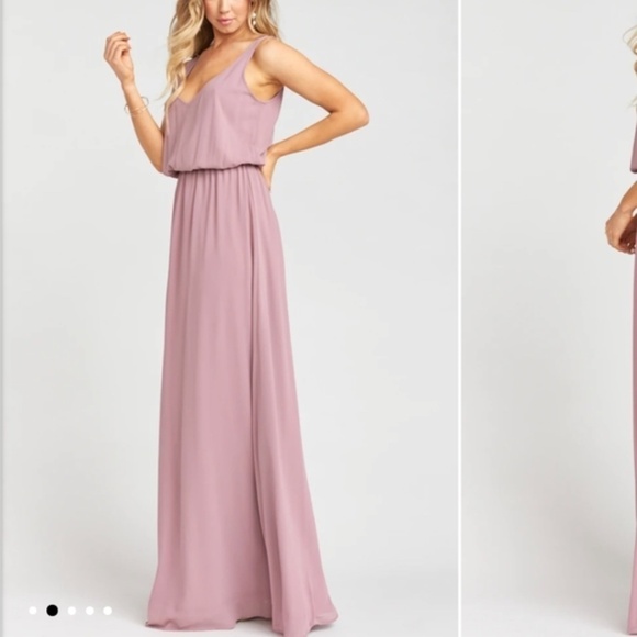 Show Me Your Mumu Kendall Maxi Dress Size XXS Antique Rose - Picture 3 of 11